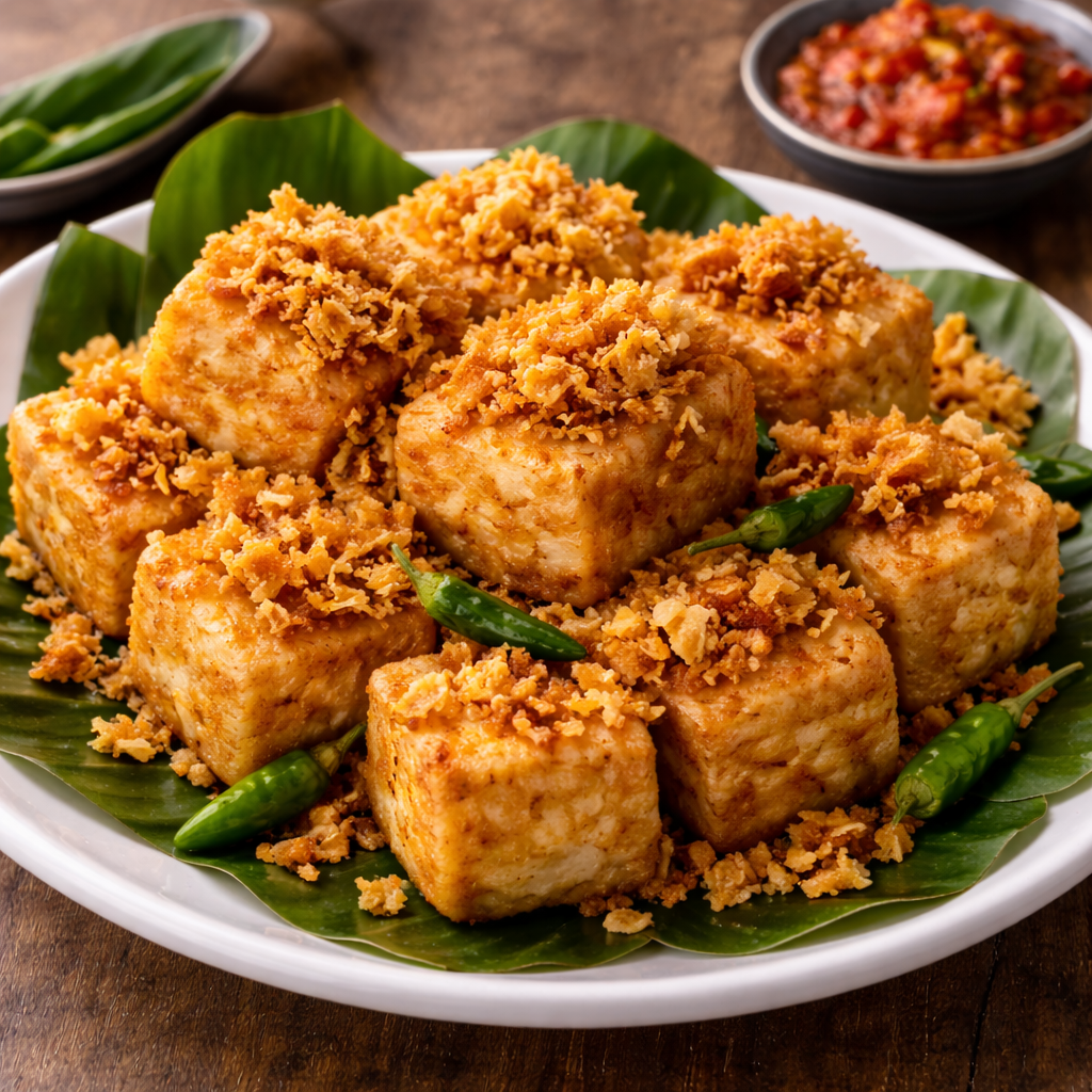 Tahu Goreng Kremesan Kedai Locale